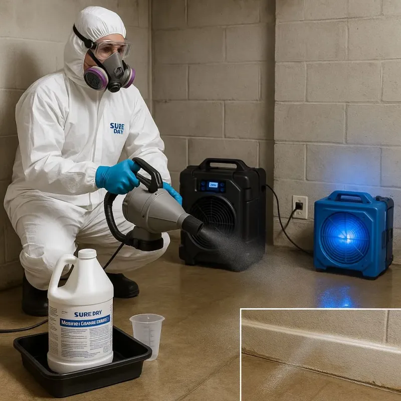 Sanitization and Odor Removal process in Medford Lakes, NJ
